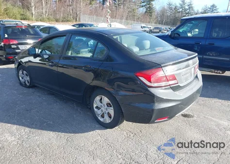2014 Honda Civic Lx z USA, uszkodzony, nr VIN 2HGFB2F5XEH525669